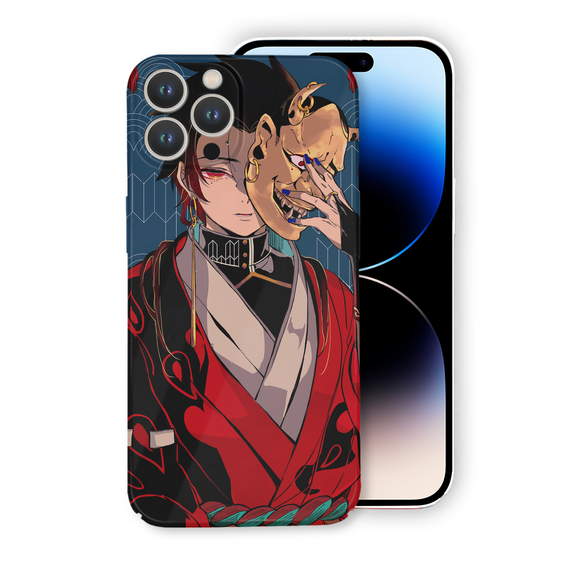 （画像用） 鬼滅の刃（きめつのやいば）竈門 炭治郎／かまど たんじろう Kamado Tanjirou 【iPhone 14シリーズ対応】ハードケース